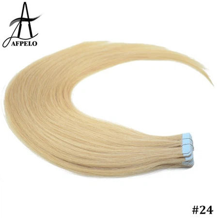 wavy hair tape in extensions